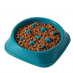 Pet slow feeder bowl